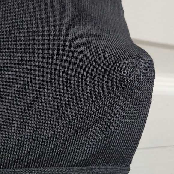 Black Marciano Bandage Dress - Picture 5 of 7